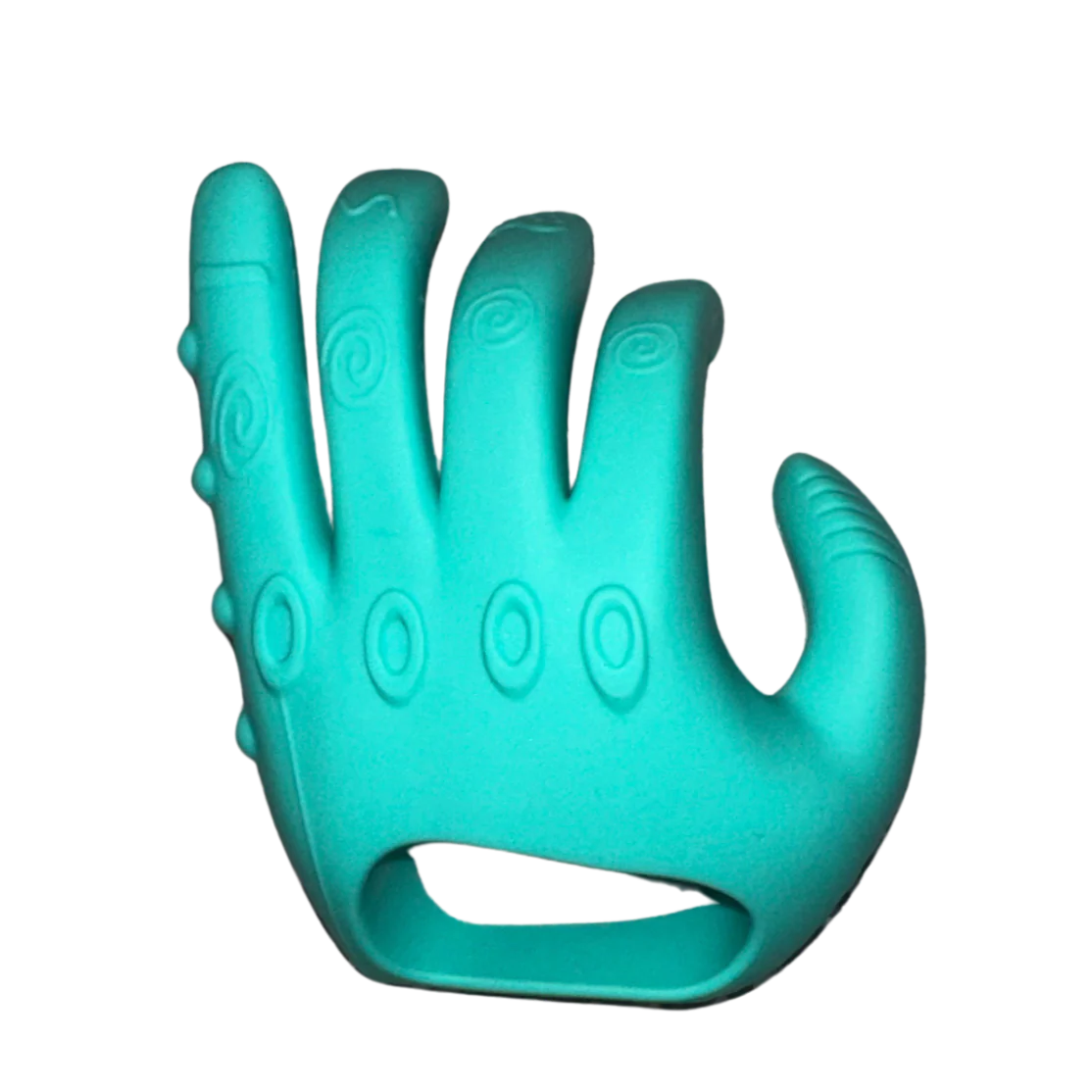 TeeTop Teether — Hand-Shaped Silicone Baby Teether for Sore Gums